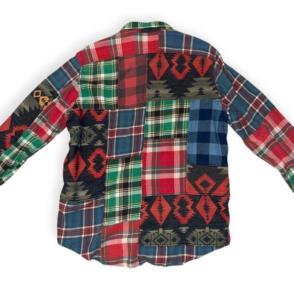Polo Ralph Lauren Patchwork Aztec Flannel - Picture 5 of 7